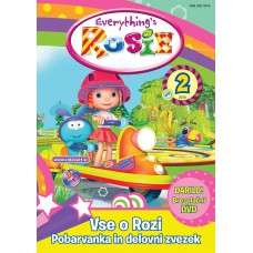 VSE O ROZI 2 - Pobarvanka + DVD 